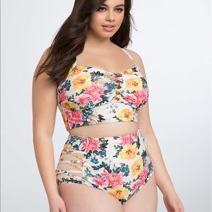 Size 3 Torrid Floral Bikini